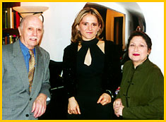 Allen and Madeleine Forte with former student Anna Kijanowska