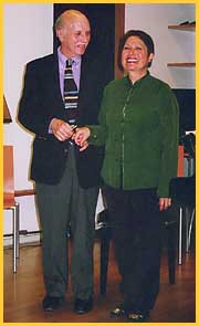 Allen and Madeleine Forte, Vienna, June 2002