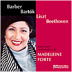 Barber, Bartok, Liszt, Beethoven CD